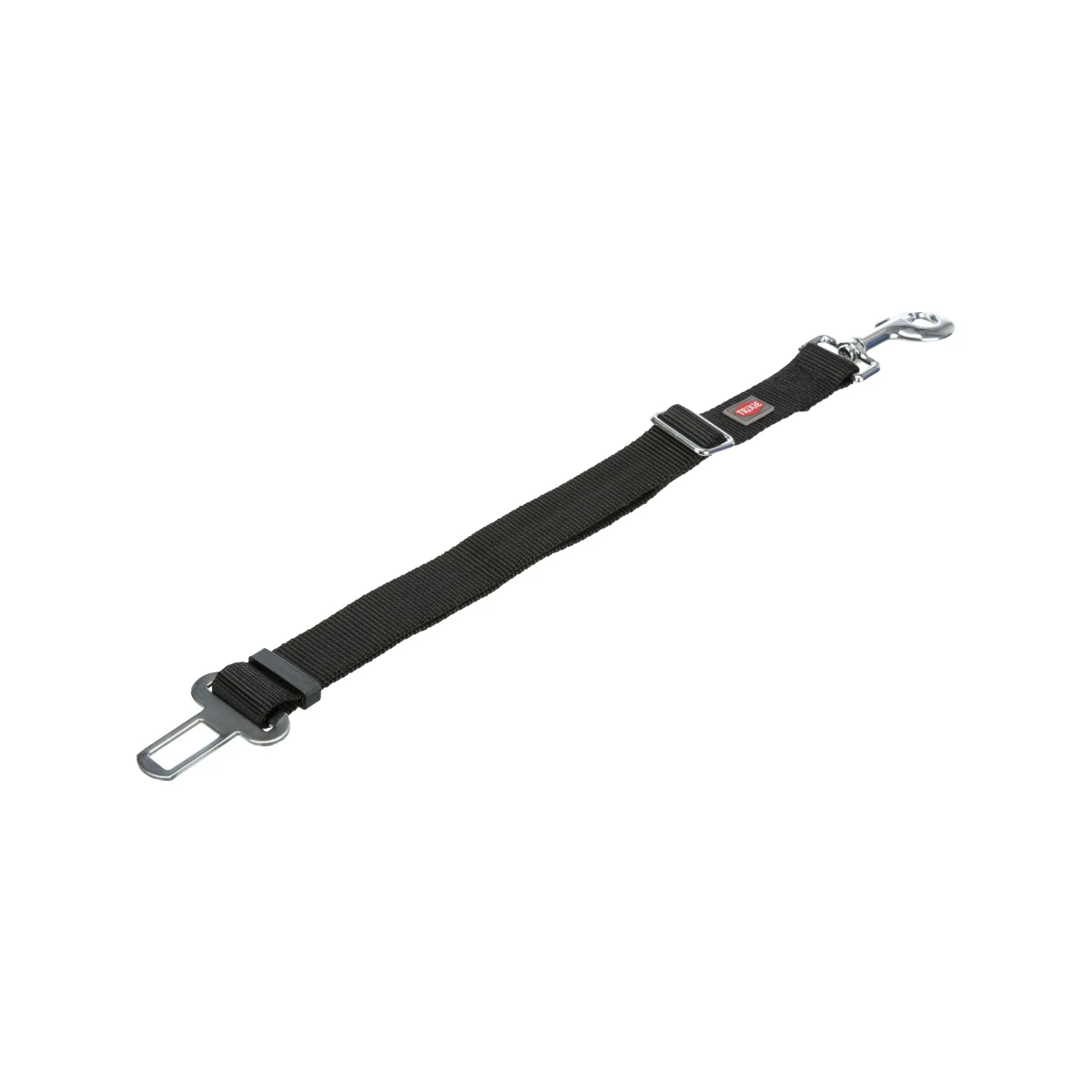 Trixie saugos diržas automobilio petnešoms, M–L, 45–70 cm / 30 mm, juodas