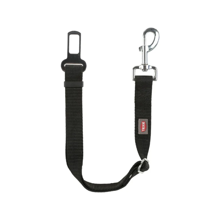 Trixie saugos diržas automobilio petnešoms, S–M, 45–70 cm / 25 mm, juodas