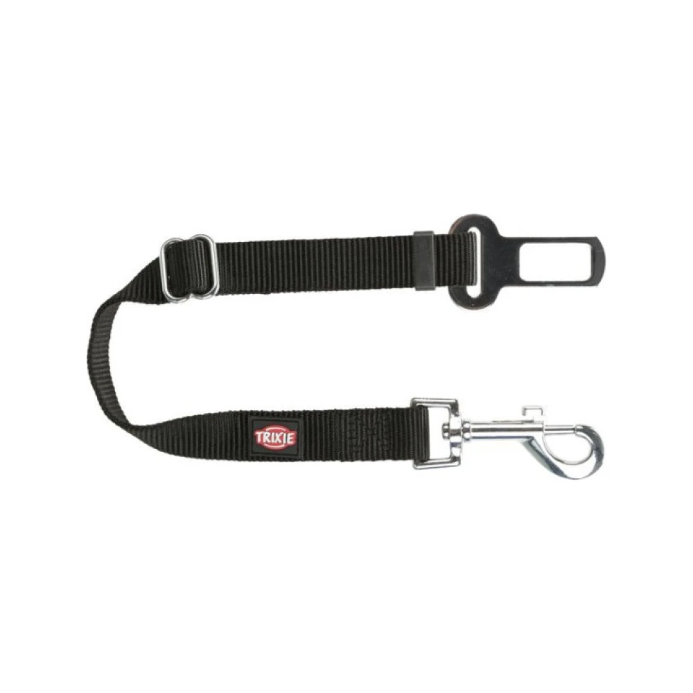 Trixie saugos diržas automobilio petnešoms, XS–S, 30–45 cm/20 mm, juodas