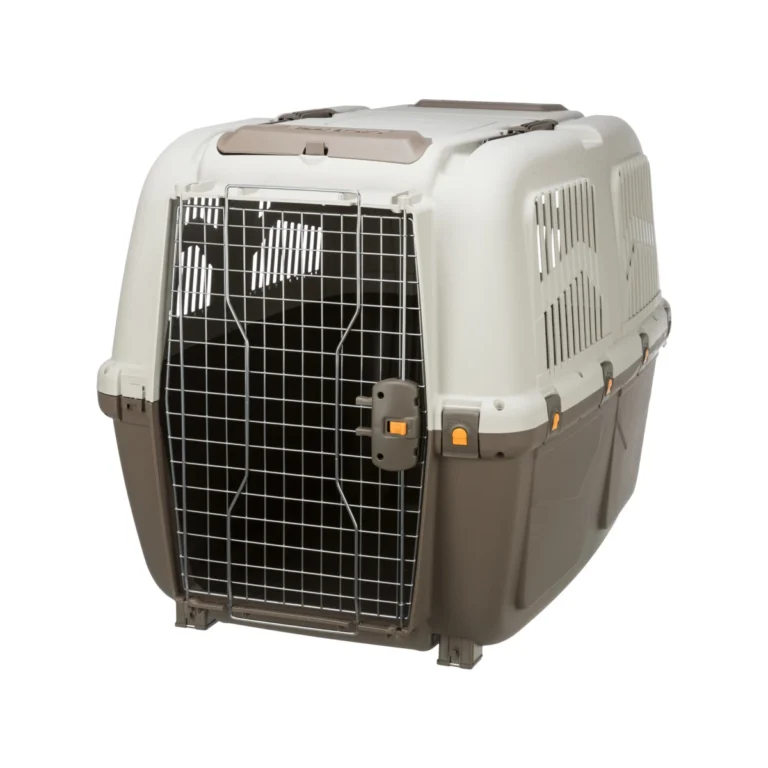 Trixie Skudo 7 transportavimo boksas, L, 73 × 76 × 105 cm, smėlio / pilkai rudas