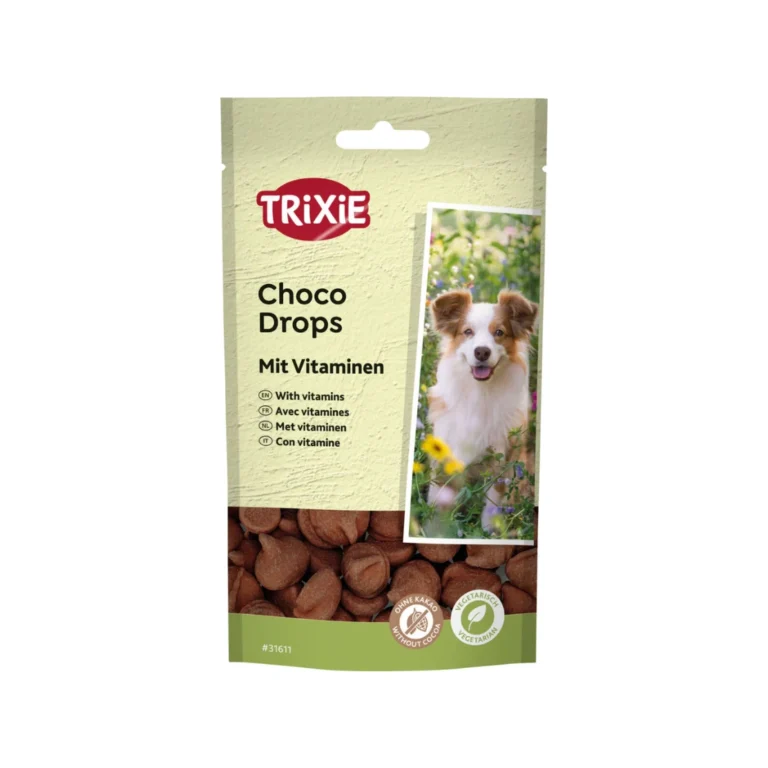 Trixie šokolado lašeliai šunims be kakavos, 350 g