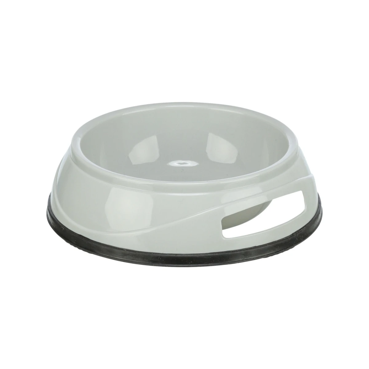 Trixie sunkus plastikinis dubenėlis su guminiu pagrindu, 0,3 l, ø 12 cm, įvairių spalvų