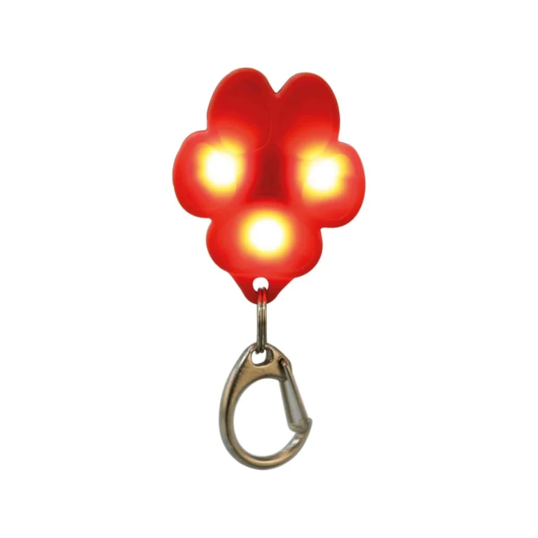 Trixie šviečiantis USB pakabukas antkakliui, letenėlės formos, 3,5 × 4,3 cm