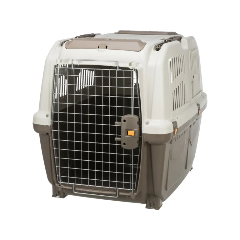 Trixie transportavimo boksas Skudo 5, M, 59 × 65 × 79 cm, smėlio-pilkai rudas