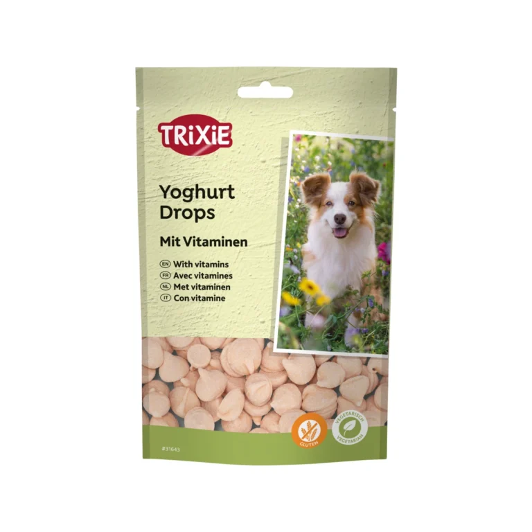 Trixie Vitamin Drops jogurto skonio vitaminizuoti lašeliai šunims, 200 g