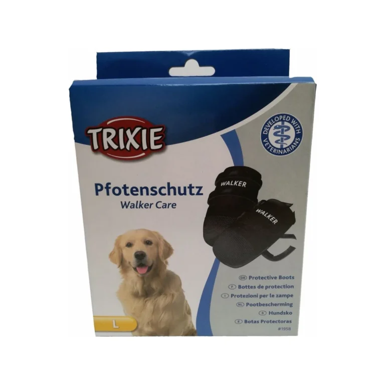 Trixie Walker Care apsauginiai batukai šunims, L, 2 vnt., juodi