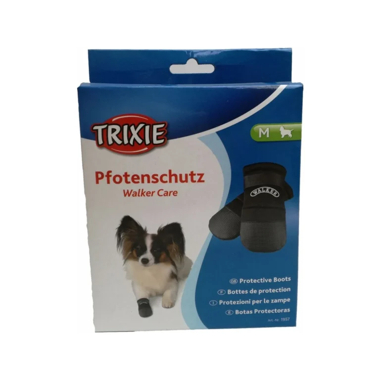 Trixie Walker Care apsauginiai batukai šunims, M, 2 vnt., juodi