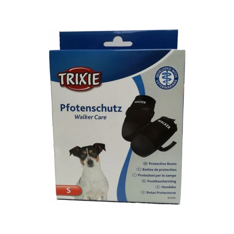 Trixie Walker Care apsauginiai batukai šunims, S, 2 vnt., juodi