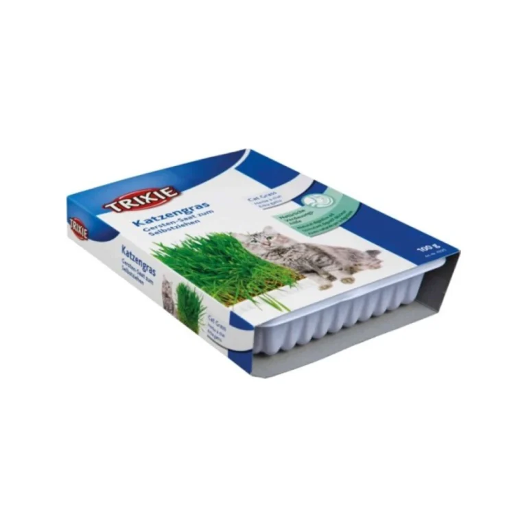 Trixie žolė katėms dubenėlyje, miežiai, apie 100 g
