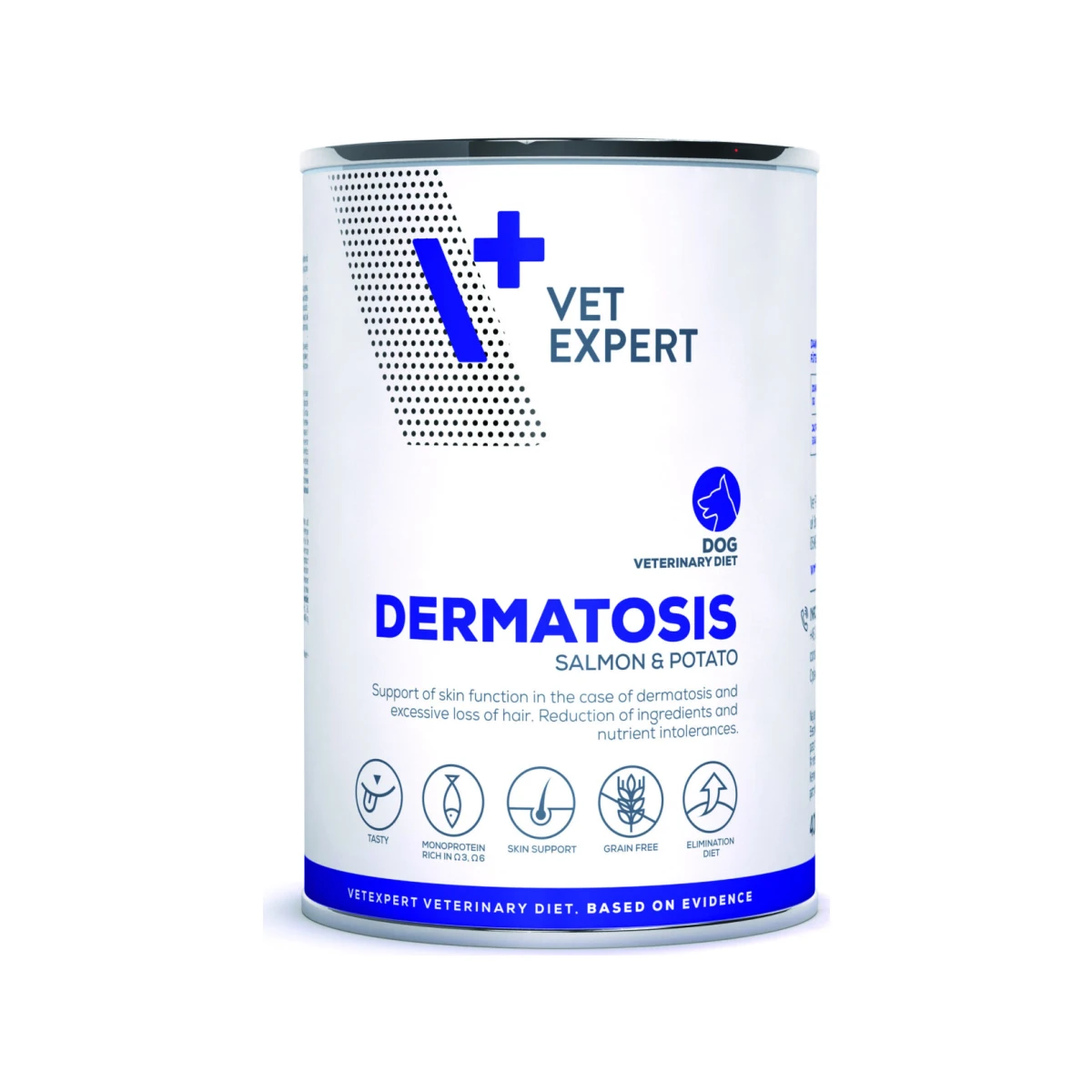 VetExpert Veterinary Diet Dermatosis dog Salmon&Potato, 400 g