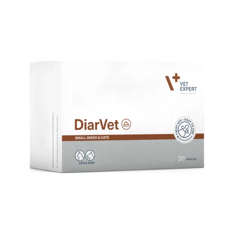 VetExpert Diarvet Small Breed AND Cats, 30 kaps.