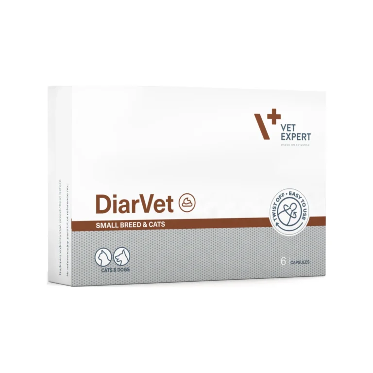 VetExpert Diarvet Small Breed AND Cats, 6 kaps.