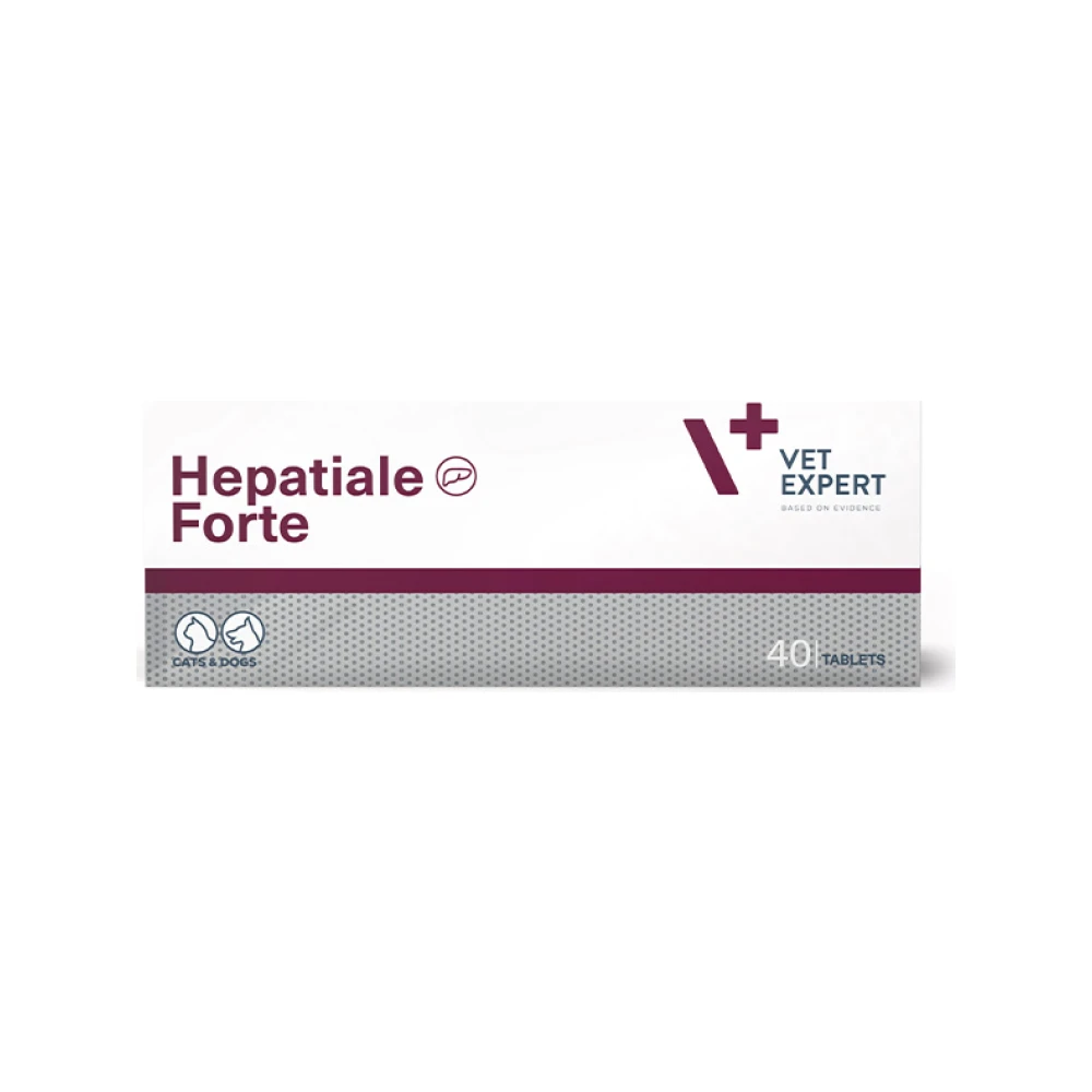 VetExpert Hepatiale Forte, 40 tab.
