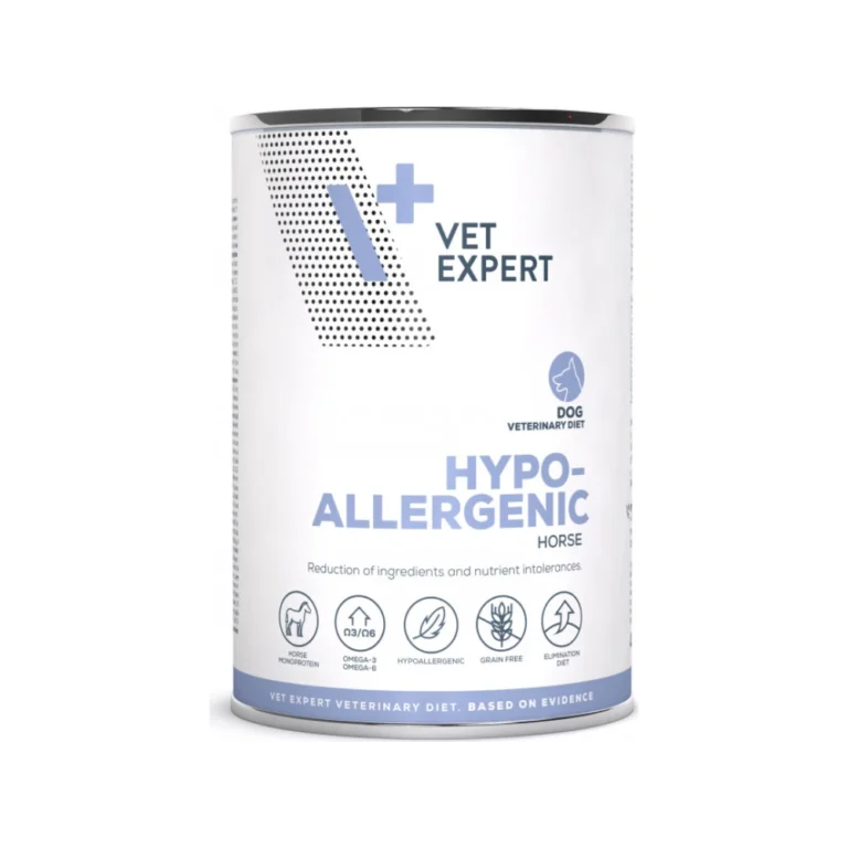 VetExpert Veterinary Diet Hypoallergenic Horse dog, 400 g