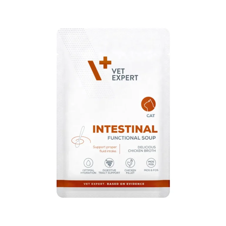 VetExpert Veterinary Diet Intestinal Cat Functional Soup, 40 g