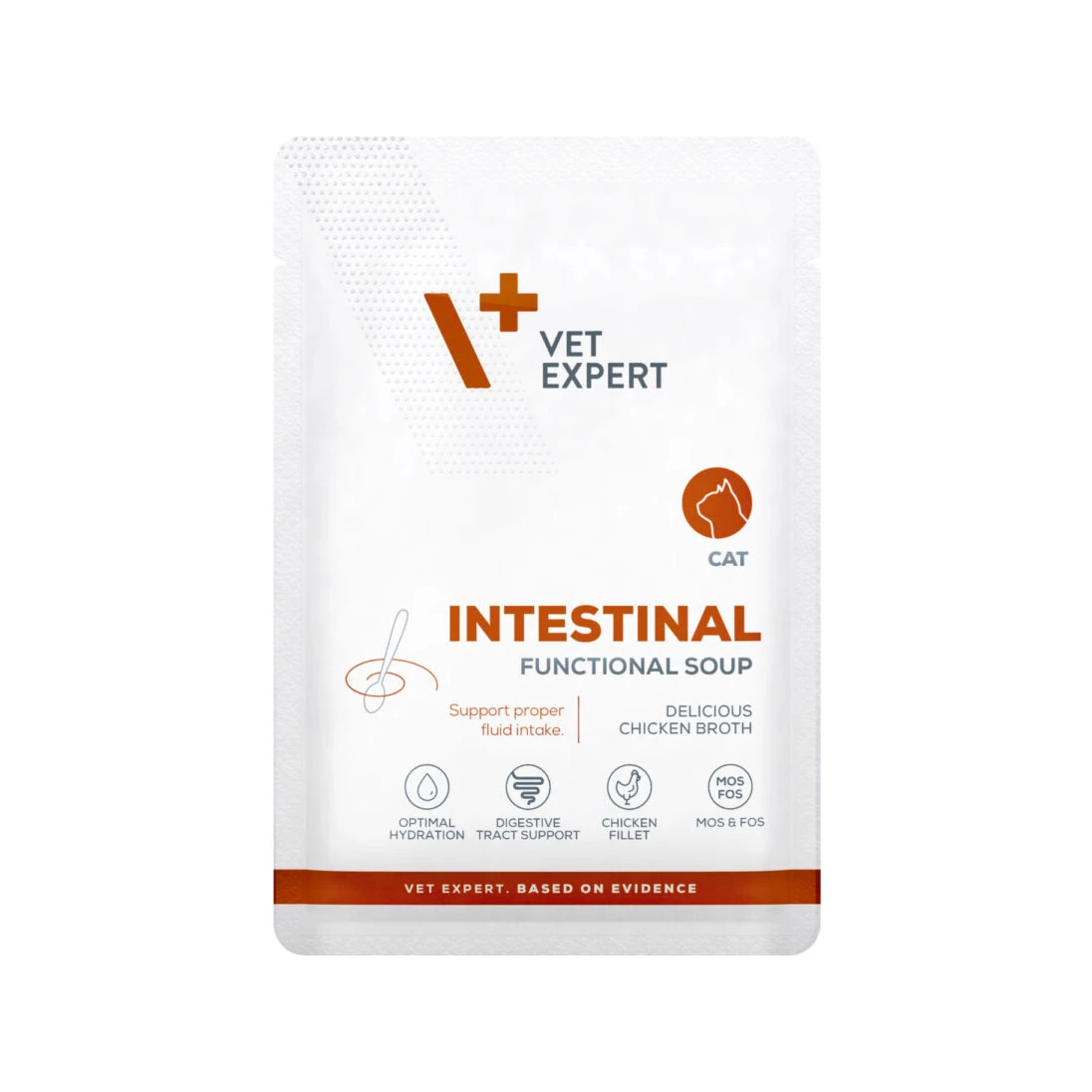 VetExpert Veterinary Diet Intestinal Cat Functional Soup, 40 g