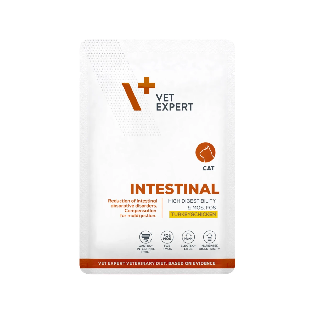VetExpert Veterinary Diet Intestinal Cat Turkey&Chicken, 100 g