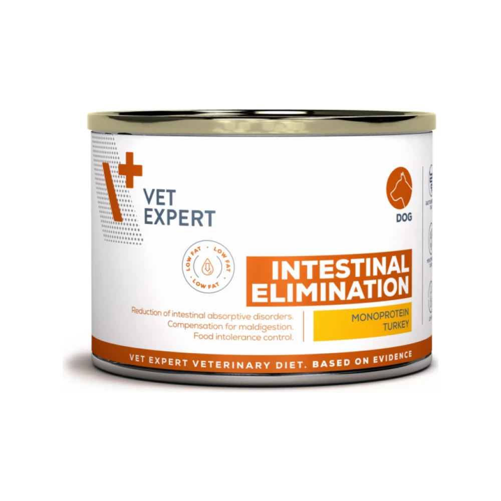 VetExpert Veterinary Diet Intestinal Elimination Low Fat Dog, 200 g