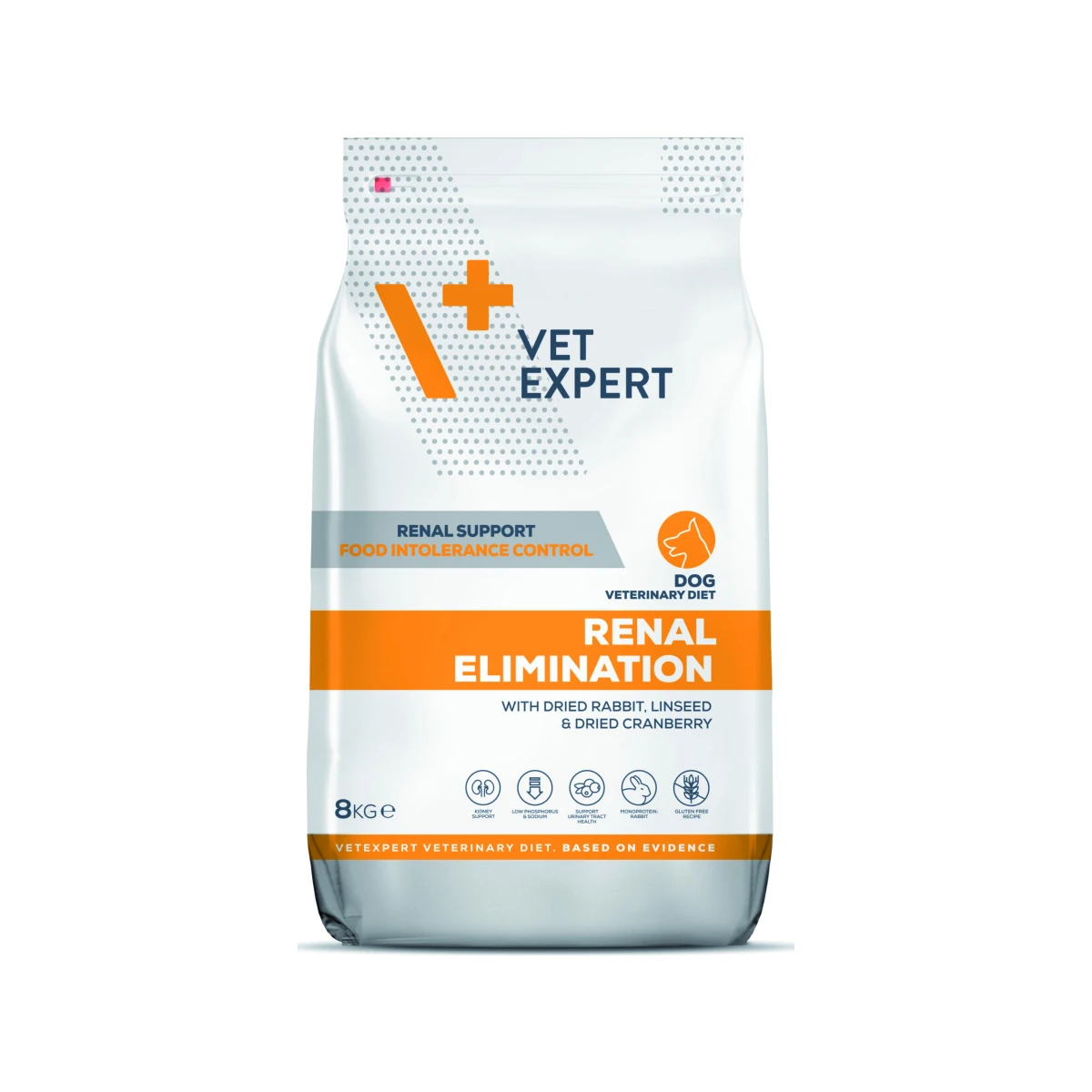 VetExpert Veterinary Diet Renal Elimination dog, 8 kg