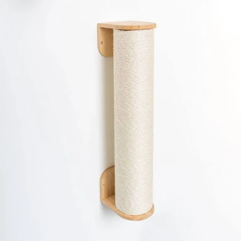 XXL sieninė kačių draskyklė su sizalio stulpu beige RHR Pets